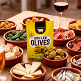 Serious Pig flame grilled olives 50g (British brand)