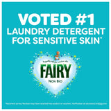 Fairy non bio washing powder for sensitive skin 65 washes - British product