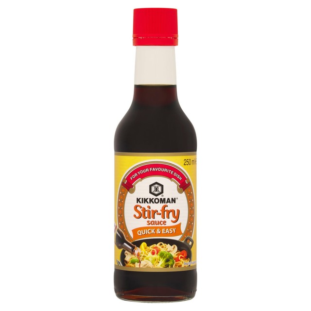 Kikkoman stir fry sauce 250ml, UK version