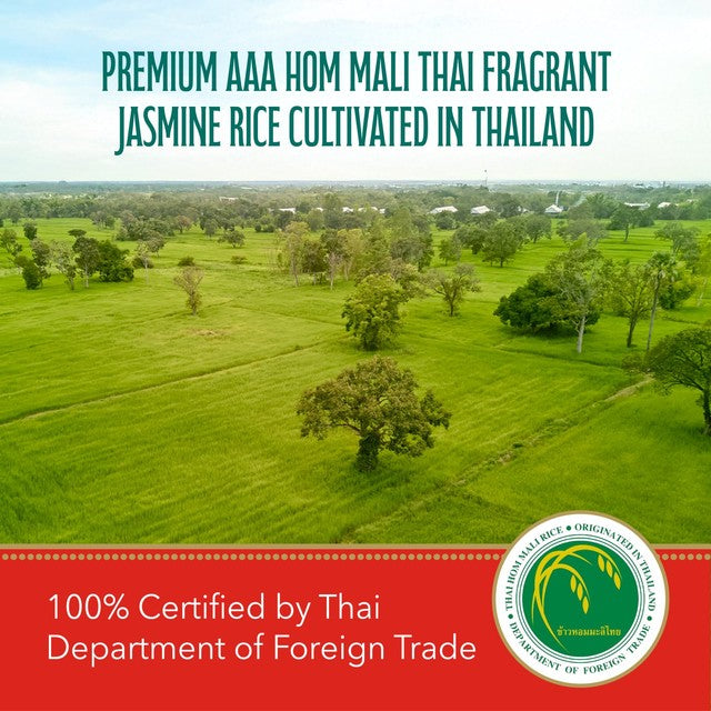 Green Dragon Thai Fragrant Jasmine Rice 2kg, UK version