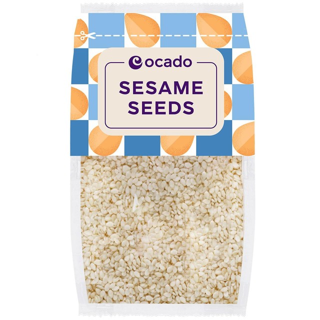 Ocado sesame seeds 100g, imported from the UK