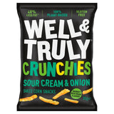 M&S Well & Truly Sour Cream & Onion Crunchies Corn Snacks 30g- Buy online at McGrocer
