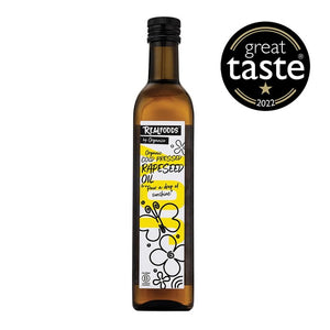 Realfoods Organic Virgin Rapeseed Oil 500ml