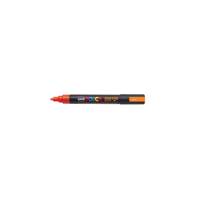 Posca PC-5M Fluorescent Colour Pens 4-Pack, imported from the UK