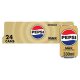 Pepsi Max No Caffeine cola 24 x 330ml pack, imported from the UK