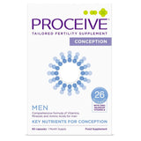 Proceive Men's Fertility Supplement Conception Capsules 60 Capsules, imported from the UK