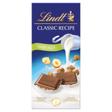 M&S Lindt Classic Recipe Hazelnut Milk Chocolate Bar 100g- Buy online at McGrocer