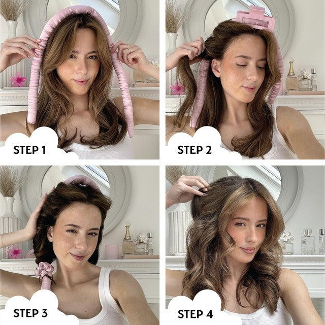 VH2 pink heatless curler set (British brand)