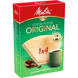Melitta Original Coffee Filters 80 per pack, imported from the UK