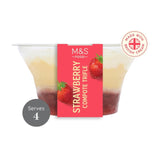 M&S Strawberry Compote Trifle Dessert 600g