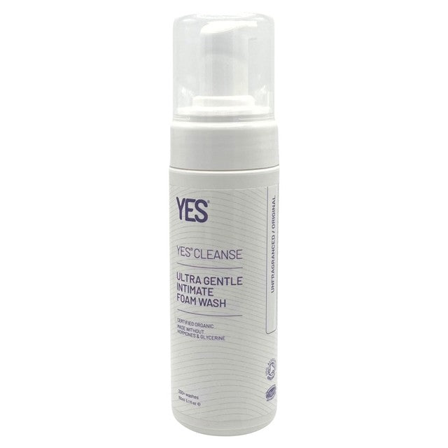 YES Organic Intimate Wash Original 150ml Bottle (British brand)