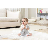 Aden + Anais grey muslin comforter lovey 41cm high - British product