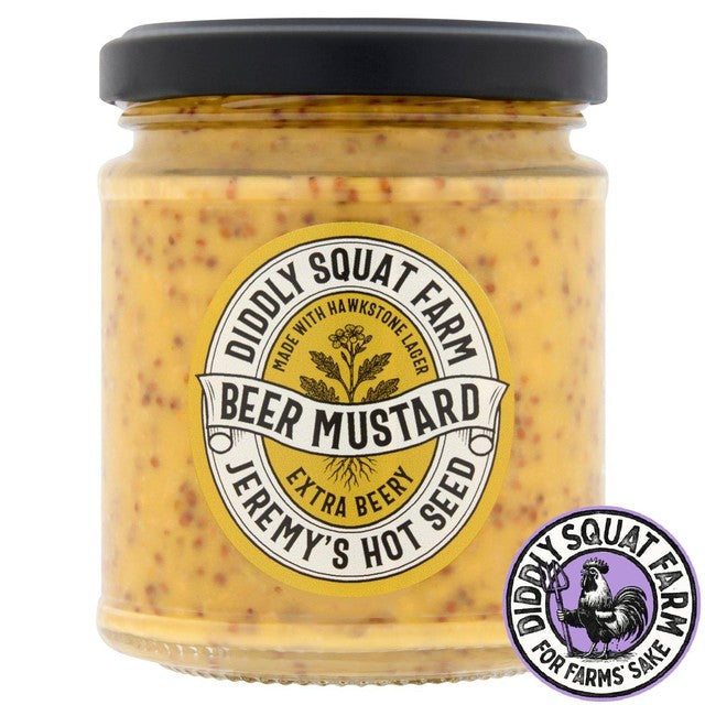 Diddly Squat Farm beer mustard wholegrain - British product