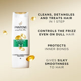 Pantene Smooth & Sleek 3 in 1 shampoo 600ml, imported from the UK