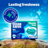 OceanSaver Plastic Free Bio Washing Capsules 30 pack, imported from the UK