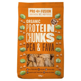 Profusion Organic Pea & Fava Protein Chunks 125g, imported from the UK