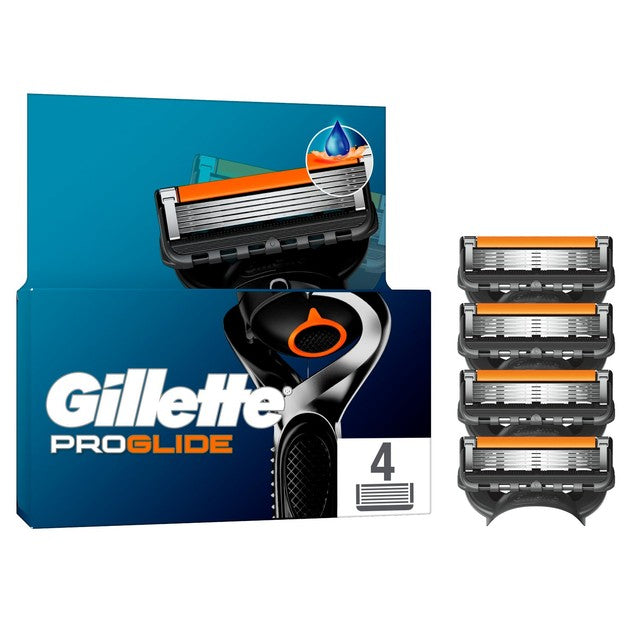 Gillette ProGlide razor blades 4 pack, UK version