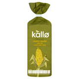 Kallo lightly salted corn cake thins 130g, UK version