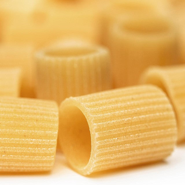 Natoora pasta Mezze Maniche 500g, imported from the UK