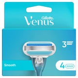 M&S Gillette Venus Smooth Razor Blades Women's Razor Blade Refills 4-Pack- Buy online at McGrocer