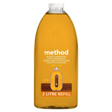 Method wood floor cleaner refill almond scented 2L, imported from the UK