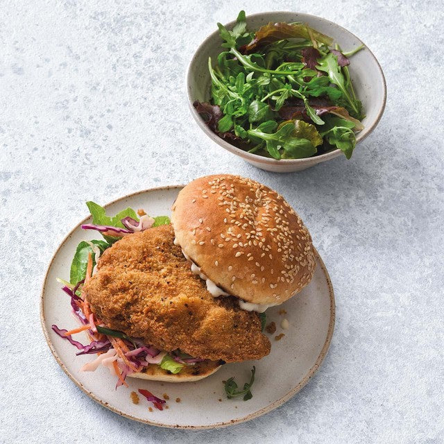 M&S Southern Fried Chicken Burgers 282g, imported from the UK