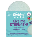 KinKind Give Me Strength Shampoo Bar with Wheatgerm Oil and Rice Protein for Fine Hair 50g