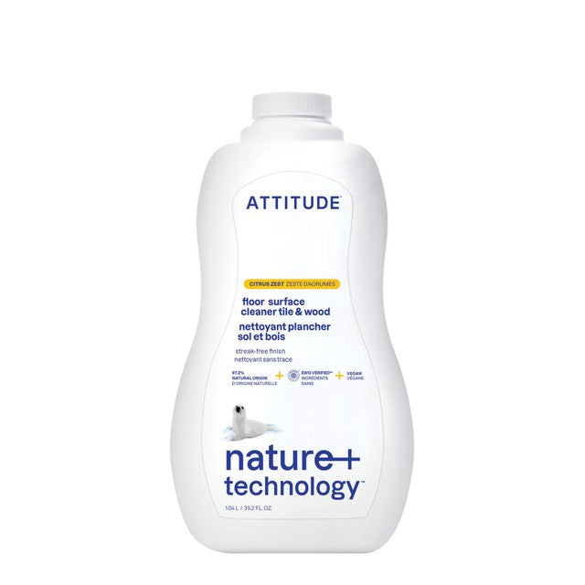 Attitude citrus zest floor cleaner 1.05L - British product