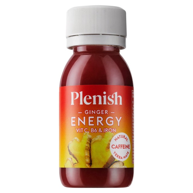 PLENISH ginger energy shot 60ml, imported from the UK