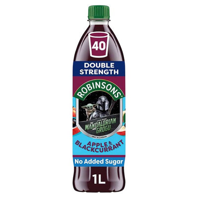 M&S Robinsons Double Strength Apple & Blackcurrant Fruit Squash 1L- Buy online at McGrocer