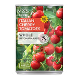 M&S M&S Italian Cherry Tomatoes Tinned Tomatoes 400g- Buy online at McGrocer