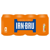 Irn-Bru original flavoured soft drink 8 x 330ml cans, UK version