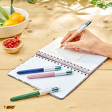 BIC 4 Colours Wood retractable ballpoint pens pack of 3, imported from the UK