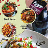 Epicure pomegranate molasses syrup 340g - British product