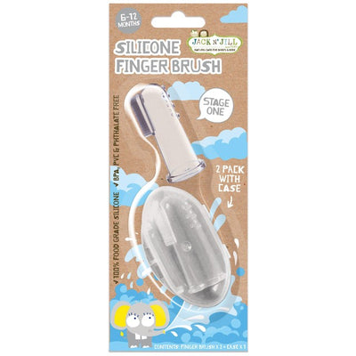 Jack N' Jill Silikon Fingerbürste Baby Dentalbürste
