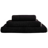 M&S M&S Blanket Stitch Egyptian Bath Towel Black- Buy online at McGrocer