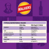 Walkers Worcester sauce flavour crisps 6x25g (British brand)