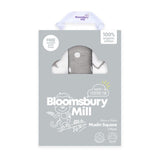 M&S Bloomsbury Mill Organic Muslin Squares Grey/White 3 Pack- Buy online at McGrocer