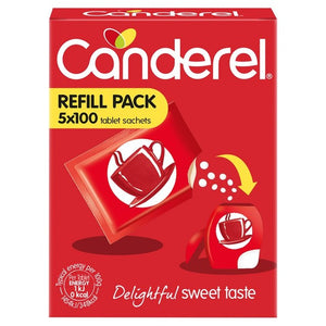 Canderel Original Low Calorie Sweetener Tablets 500 Tablet Refill