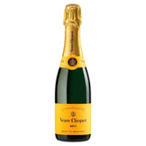 M&S Veuve Clicquot Yellow Label Brut Champagne Half Bottle 37.5cl- Buy online at McGrocer