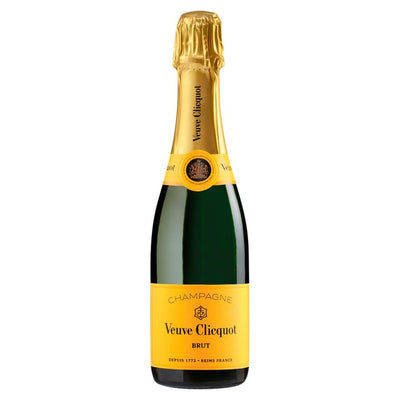 M&S Veuve Clicquot Yellow Label Brut Champagne Half Bottle 37.5cl- Buy online at McGrocer