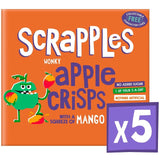 Scrapples kids apple and mango crisps 5x12g multi-pack (British brand)