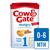 Cow & Gate Hungry First infant milk formula from birth 800g - British product