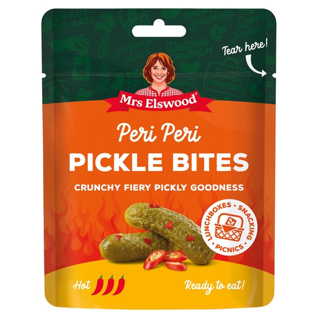 Mrs Elswood peri peri pickles pouch, UK version
