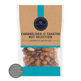 M&S caramelised nut selection bag almonds cashews hazelnuts - British product
