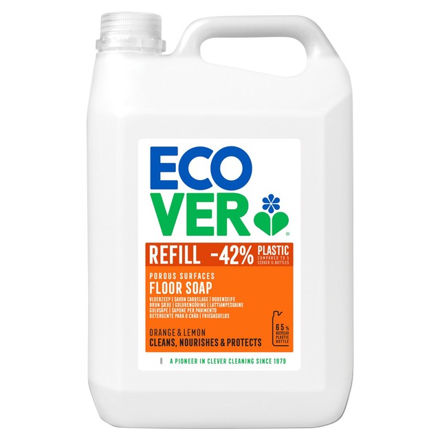 Ecover floor cleaner refill 5L - British product
