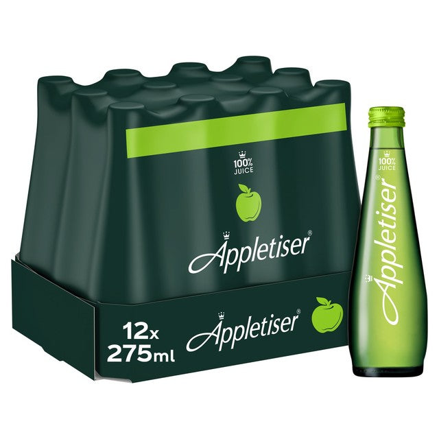 Appletiser sparkling apple juice 275ml bottle - British product