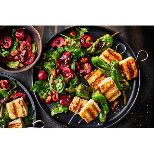 M&S Cypriot Halloumi cheese with dried mint 250g, imported from the UK