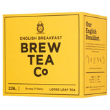 Brew Tea Co English Breakfast loose leaf tea 226g - British product