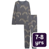M&S Gaming Pyjamas Grey Children's Pyjamas 7-8 Years